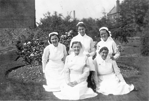 War time Nurses at Joyce Green Hospital